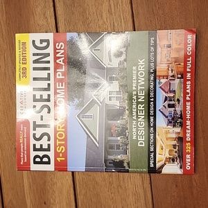 Book of Best Selling 1 story home plans